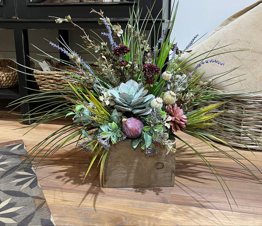 Multi Color Succulent Floral