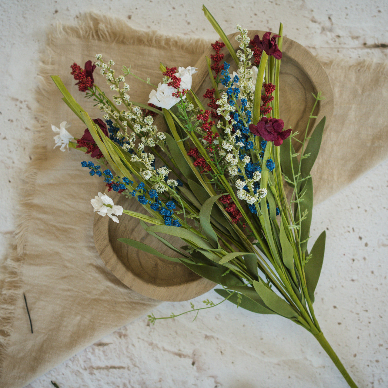 Red, White & Blue Bush